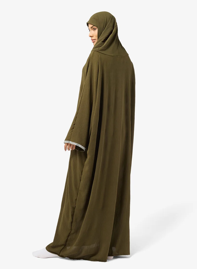 هيا كلوزيت فستان صلاة بغطاء رأس